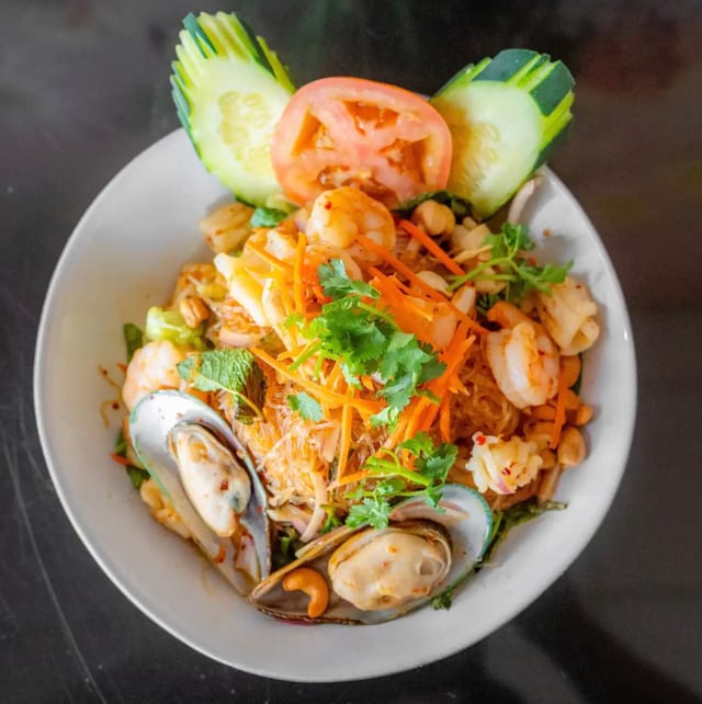 #26 Mixed Seafood Salad.