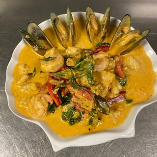 #70 Seafood Panang 🍤🍤🍤